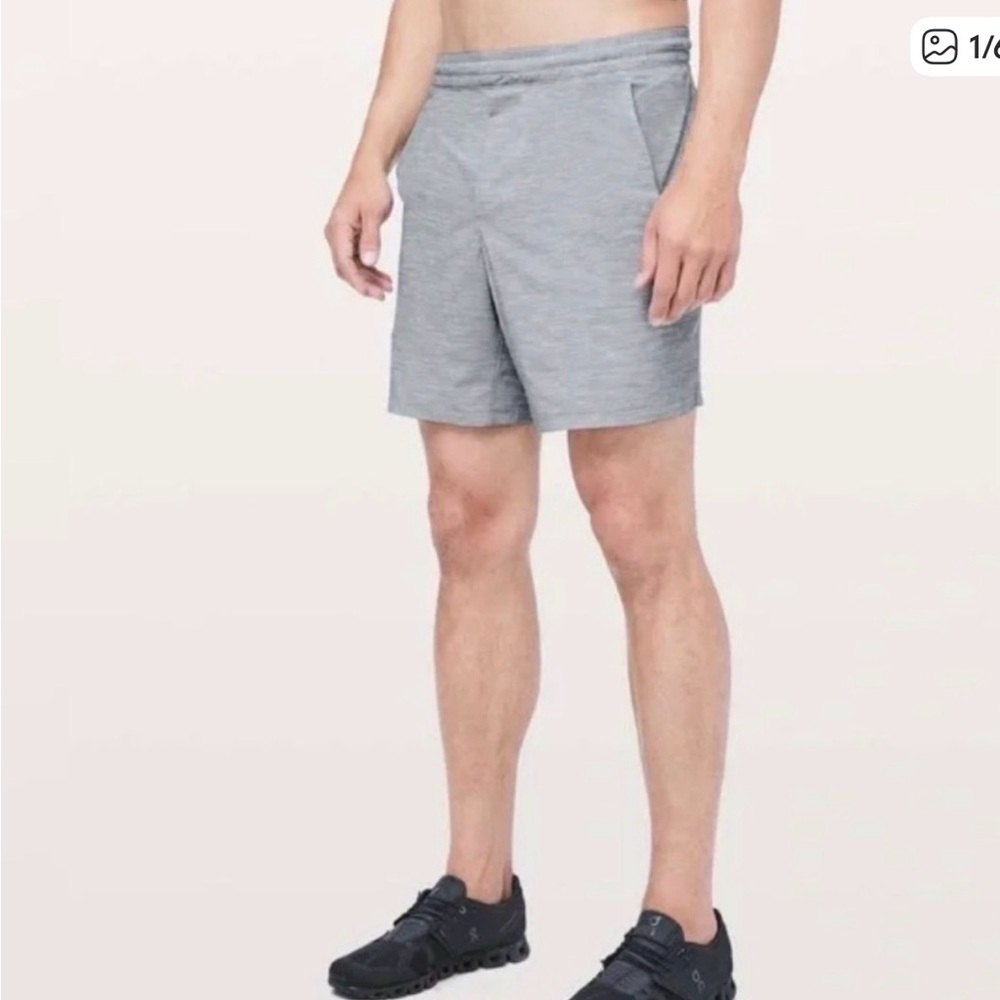 lululemon athletica Men's Grey Athletic Shorts